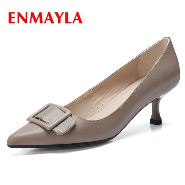 dress shoes enmayla thin heels genuine leather pointed toe slip-on calzado mujer woman zapatos tacon size 34-39 zyl2003, Black
dress shoes enmayla thin heels genuine leather pointed toe slip-on calzado mujer woman zapatos tacon size 34-39 zyl2003, Black