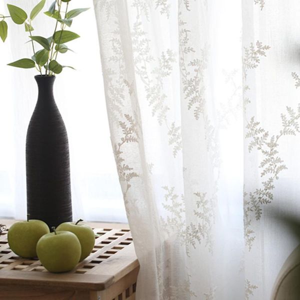 modern white tulle curtains for living room bedroom leaves embroidered sheers curtain windows drapes &
modern white tulle curtains for living room bedroom leaves embroidered sheers curtain windows drapes &