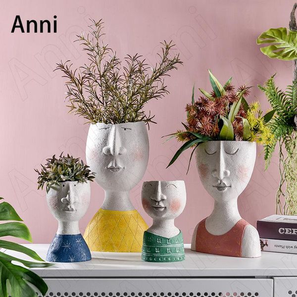 vases creative family portrait resin vase nordic vintage art figure statue ornaments office meeting room flower home decoration
vases creative family portrait resin vase nordic vintage art figure statue ornaments office meeting room flower home decoration