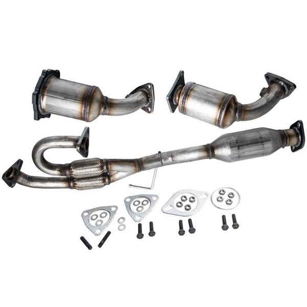 manifold & parts 2003-2007 for murano 3.5l direct-fit catalytic converter set 
manifold & parts 2003-2007 for murano 3.5l direct-fit catalytic converter set