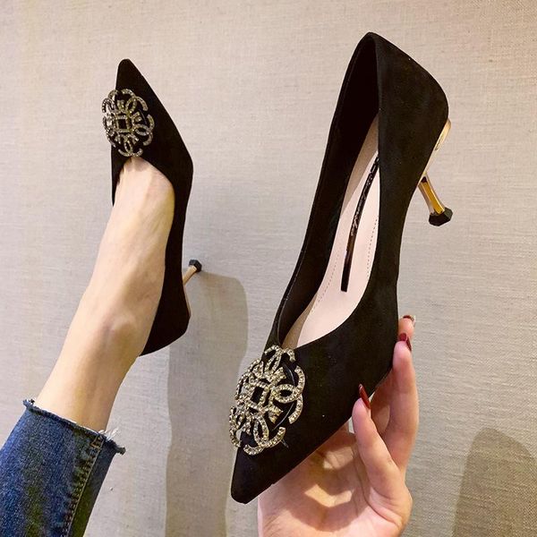 dress shoes pumps women high heels female 6cm pointed toe crystal shallow mouth 2021 spring autumn style fashion, Black
dress shoes pumps women high heels female 6cm pointed toe crystal shallow mouth 2021 spring autumn style fashion, Black