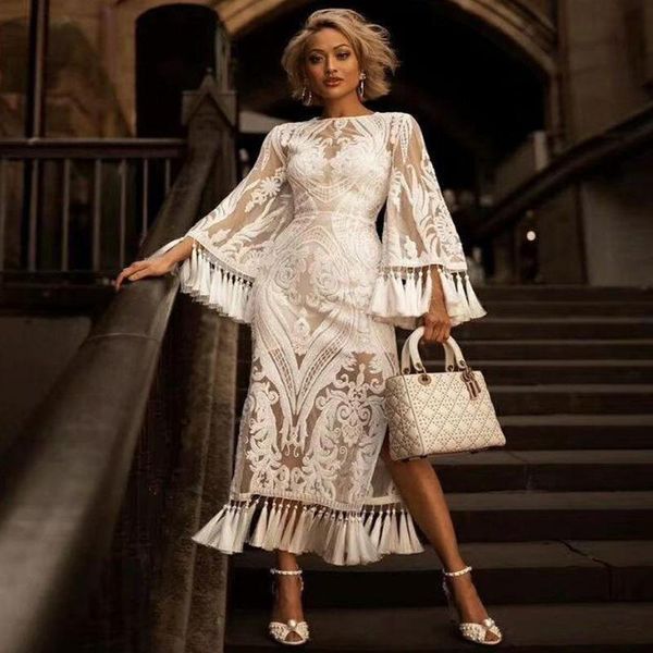 casual dresses 2021 autumn women's dress white embroidered middle eastern fringed round neck lace temperament, Black;gray
casual dresses 2021 autumn women's dress white embroidered middle eastern fringed round neck lace temperament, Black;gray