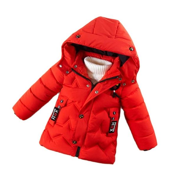 winter polyester jacket for boy new 2021 korean version outerwear thicken fashion coat hooded casual slim childrens clothing, Blue;gray
winter polyester jacket for boy new 2021 korean version outerwear thicken fashion coat hooded casual slim childrens clothing, Blue;gray
