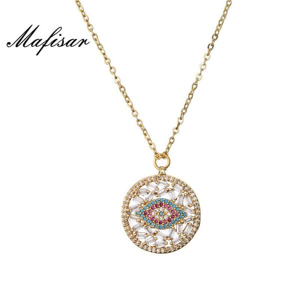 pendant necklaces mafisar unique design gold/silver color evil eye necklace for women girl fashion crystal cz femme bijoux
pendant necklaces mafisar unique design gold/silver color evil eye necklace for women girl fashion crystal cz femme bijoux