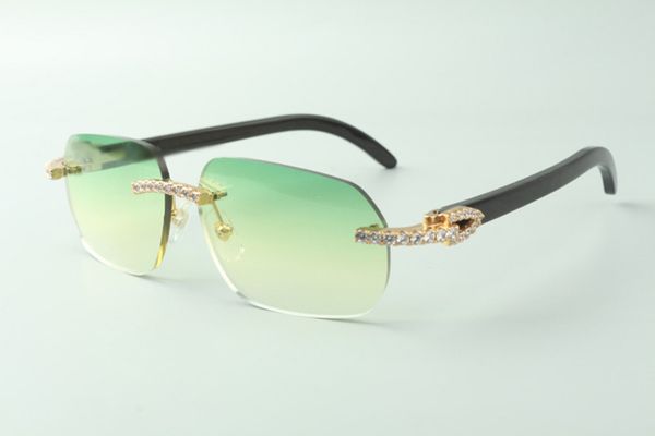 designer endless diamond sunglasses 3524024 with black buffalo horn legs glasses,direct sales, size: 18-140mm, White;black
designer endless diamond sunglasses 3524024 with black buffalo horn legs glasses,direct sales, size: 18-140mm, White;black
