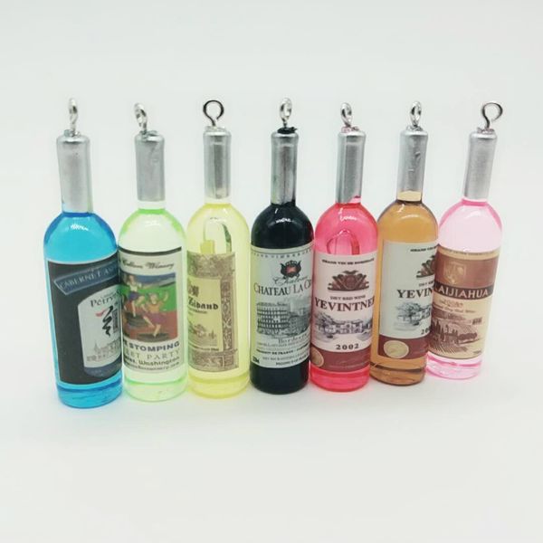2021 fashion keychain creative simulation mini key chain pendant color wine bottle mobile phone shell material diy jewelry accessories, Silver
2021 fashion keychain creative simulation mini key chain pendant color wine bottle mobile phone shell material diy jewelry accessories, Silver