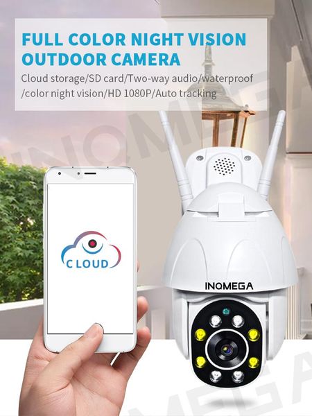 cameras inqmega 1080p wifi camera auto tracking ptz outdoor speed dome home security surveillance cctv ir onvif
cameras inqmega 1080p wifi camera auto tracking ptz outdoor speed dome home security surveillance cctv ir onvif