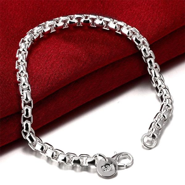 charm bracelets 925 sliver fashionjewelry simple bracelet for women wedding party daily accessories lucky chain, Golden;silver
charm bracelets 925 sliver fashionjewelry simple bracelet for women wedding party daily accessories lucky chain, Golden;silver
