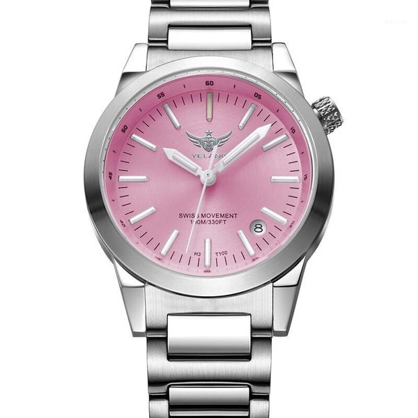 wristwatches ladies tritium wrist watch,women watches yelang t100 luminous luxury waterproof dress quartz wristwatch relogio femino v1010.sw, Slivery;brown
wristwatches ladies tritium wrist watch,women watches yelang t100 luminous luxury waterproof dress quartz wristwatch relogio femino v1010.sw, Slivery;brown