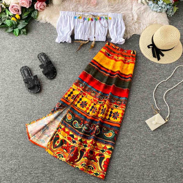 dresses thai seaside resort bali bohemian skirts in long beach sand national wind super balsamine skirt two-piece outfit, Black;gray
dresses thai seaside resort bali bohemian skirts in long beach sand national wind super balsamine skirt two-piece outfit, Black;gray