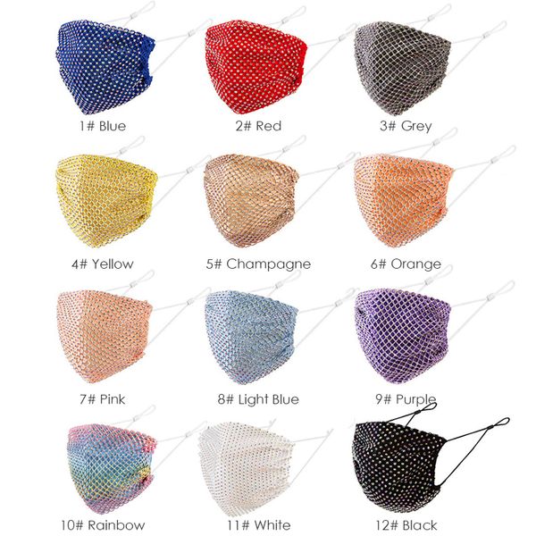 diamond designer masks reusable breathable cotton face mask with crystals and shine stones 12 colors facemask
diamond designer masks reusable breathable cotton face mask with crystals and shine stones 12 colors facemask