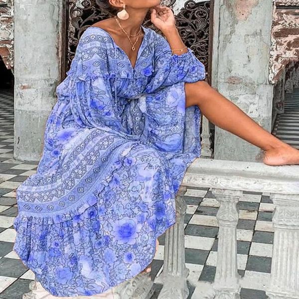 casual dresses summer style women floor-to-ceiling print long dress bohemian beach fashion v-neck plus size 3xl, Black;gray
casual dresses summer style women floor-to-ceiling print long dress bohemian beach fashion v-neck plus size 3xl, Black;gray