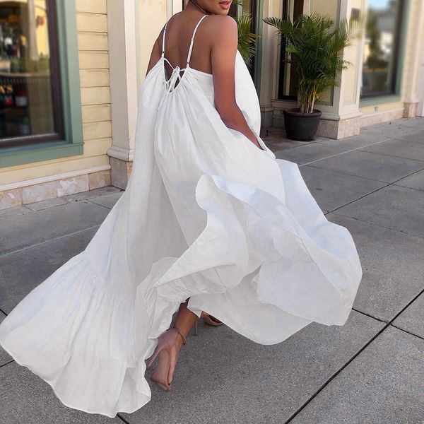 20212021 celmia summer dress women short sleeve ruffled maxi long dress casual loose solid pleated beach vestido robe plus size, Black;gray
20212021 celmia summer dress women short sleeve ruffled maxi long dress casual loose solid pleated beach vestido robe plus size, Black;gray