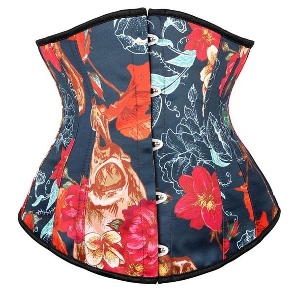 bustiers & corsets women's vintage gothic underbust floral pattern corset retro waist cincher body shaper slimming corselet top, Black;white
bustiers & corsets women's vintage gothic underbust floral pattern corset retro waist cincher body shaper slimming corselet top, Black;white