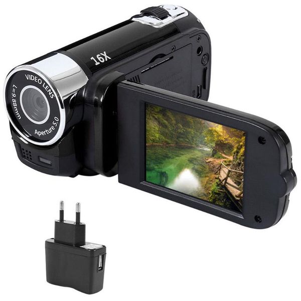 camcorders 1080p shooting professional clear digital camera portable anti-shake timed selfie gifts video dvr high definition
camcorders 1080p shooting professional clear digital camera portable anti-shake timed selfie gifts video dvr high definition