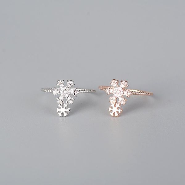 wedding rings s925 sterling silver zircon snowflake design ring simple ladies adjustable opening jewelry gift 6-jz2044, Slivery;golden
wedding rings s925 sterling silver zircon snowflake design ring simple ladies adjustable opening jewelry gift 6-jz2044, Slivery;golden