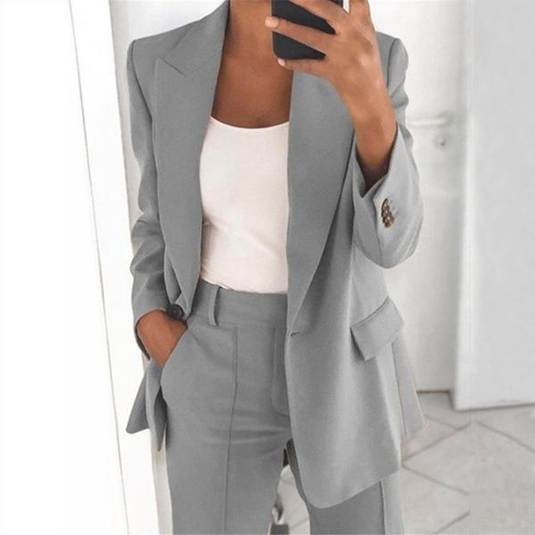 women's suits & blazers fashion blazer suit coat frills collar button pocket decoration jacket solid color long sleeve office lady oute, White;black
women's suits & blazers fashion blazer suit coat frills collar button pocket decoration jacket solid color long sleeve office lady oute, White;black