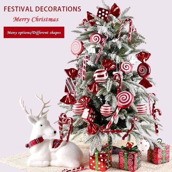 christmas decorations red and white ornaments crutches series ball party tree 2021
christmas decorations red and white ornaments crutches series ball party tree 2021