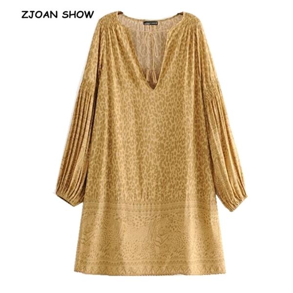 bohemian lacing up v neck leopard print dress boho ethnic woman stream tassel pleated long sleeve knee-length short dresses 210429, Black;gray
bohemian lacing up v neck leopard print dress boho ethnic woman stream tassel pleated long sleeve knee-length short dresses 210429, Black;gray