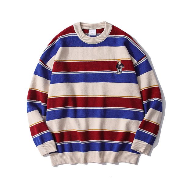 sweaters sweater korean style long brown sleeve spring female stripe japanese clothing streetwear womens sweaters, White;black
sweaters sweater korean style long brown sleeve spring female stripe japanese clothing streetwear womens sweaters, White;black