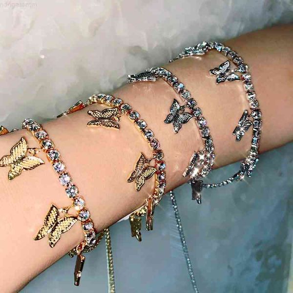 trendy new crystal tennis chain for women gold silver color metal butterfly pendant bracelet jewelry party gift, Red;brown
trendy new crystal tennis chain for women gold silver color metal butterfly pendant bracelet jewelry party gift, Red;brown