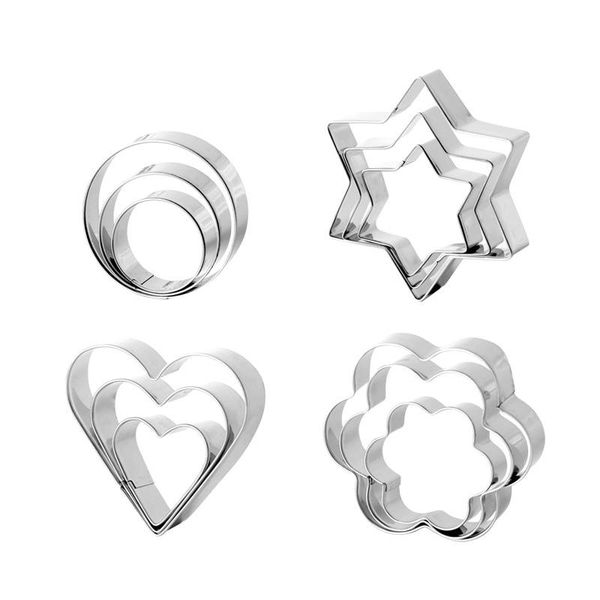 baking moulds 12pcs diy cookie biscuit mold stainless steel cutters cute animal flower shape cutter mould kitchen tools
baking moulds 12pcs diy cookie biscuit mold stainless steel cutters cute animal flower shape cutter mould kitchen tools
