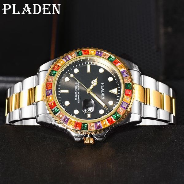 wristwatches pladen men's watches luxury stainless steel quartz wrist watch male sapphire 30m waterproof luminous clock relogio masculi, Slivery;brown
wristwatches pladen men's watches luxury stainless steel quartz wrist watch male sapphire 30m waterproof luminous clock relogio masculi, Slivery;brown
