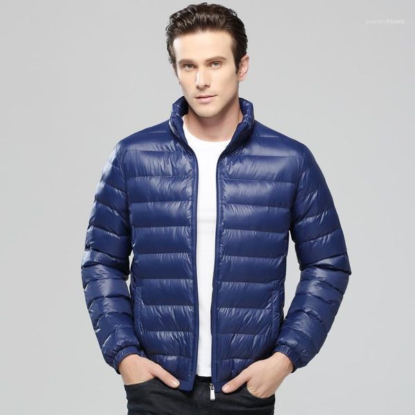 men's down & parkas 2021 winter fashion brand ultralight duck jacket mens packable streetwear feather coat waterproof warm men clothes1, Black
men's down & parkas 2021 winter fashion brand ultralight duck jacket mens packable streetwear feather coat waterproof warm men clothes1, Black