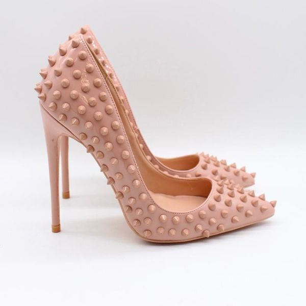 fashion women pumps lady nude studded spikes pointy toe high heels shoes stiletto heeled 12cm 10cm 8cm dress, Black
fashion women pumps lady nude studded spikes pointy toe high heels shoes stiletto heeled 12cm 10cm 8cm dress, Black