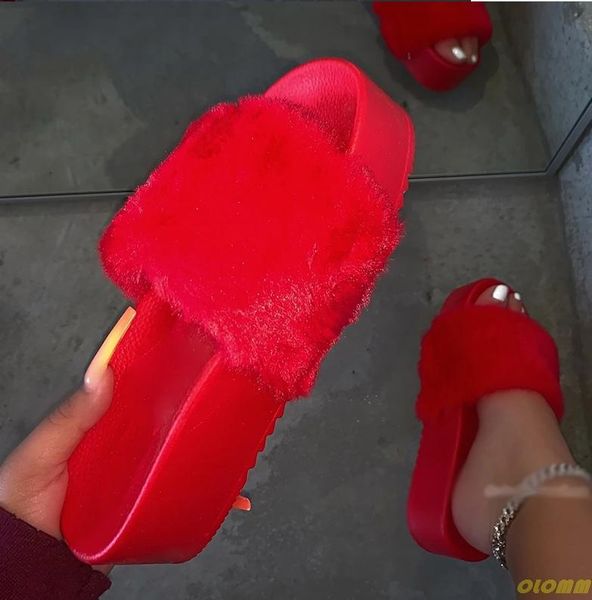 women's summer plush slippers low heel sandals outdoor beach shoes fashion casual plus size 43, Black
women's summer plush slippers low heel sandals outdoor beach shoes fashion casual plus size 43, Black