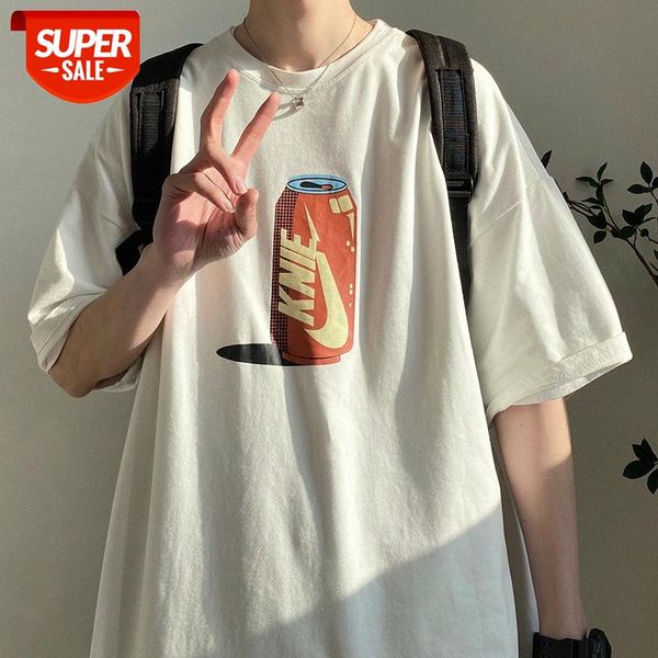 short-sleeved t-shirt male hong kong style loose casual jacket and handsome half-sleeved #yy1a, White;black
short-sleeved t-shirt male hong kong style loose casual jacket and handsome half-sleeved #yy1a, White;black