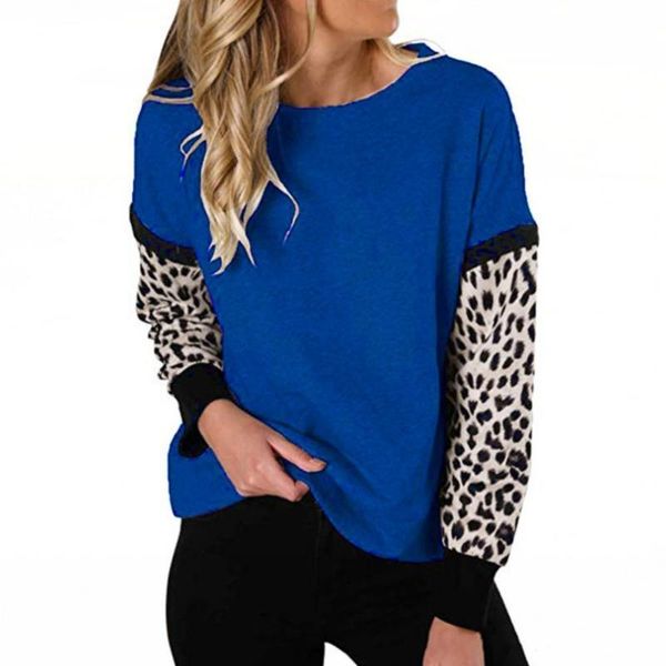 women's hoodies & sweatshirts womens leopard print long sleeve round neck casual patchwork shirts loose cheetah streetwear, Black
women's hoodies & sweatshirts womens leopard print long sleeve round neck casual patchwork shirts loose cheetah streetwear, Black