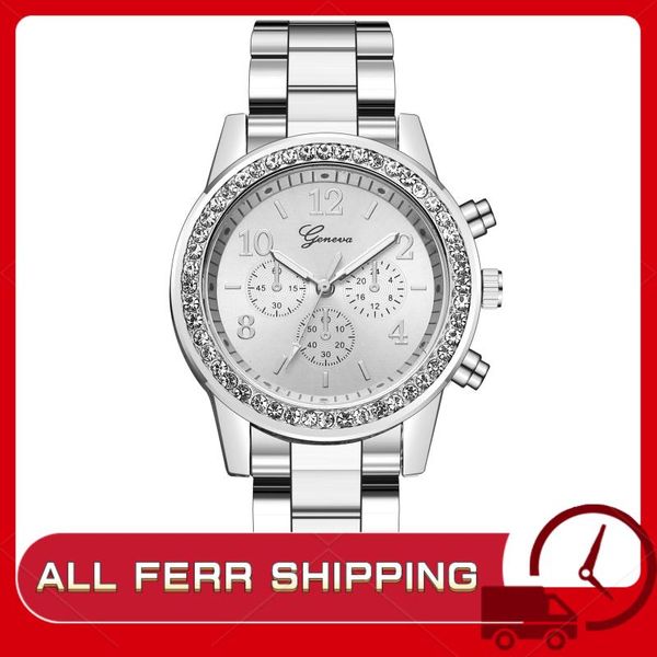 wristwatches mens quartz wristwatch men relogio masculino casual stainless steel band women diamonds rhinestone watch, Slivery;brown
wristwatches mens quartz wristwatch men relogio masculino casual stainless steel band women diamonds rhinestone watch, Slivery;brown