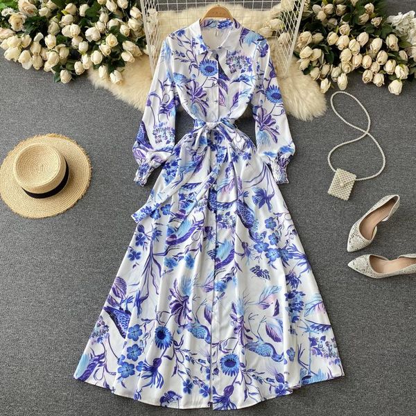 casual dresses aibeautyer summer floral print single breasted lady full dress a lien collar chiffon slim women, Black;gray
casual dresses aibeautyer summer floral print single breasted lady full dress a lien collar chiffon slim women, Black;gray