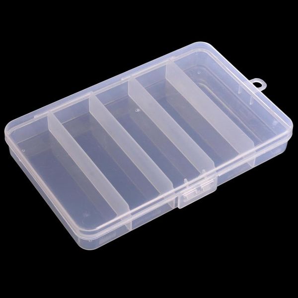 fishing accessories transparent plastic storage box 5 compartments container for lure bait hook tool tackle case
fishing accessories transparent plastic storage box 5 compartments container for lure bait hook tool tackle case