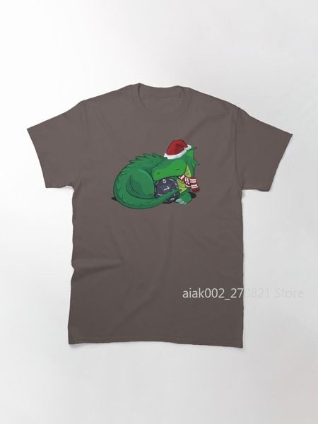 men's t-shirts d20 green dragon holiday edition classic t-shirt, White;black
men's t-shirts d20 green dragon holiday edition classic t-shirt, White;black