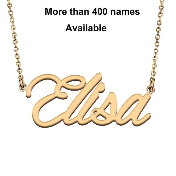 chains cursive initial letters name necklace for elisa birthday party christmas year graduation wedding valentine day gift, Silver
chains cursive initial letters name necklace for elisa birthday party christmas year graduation wedding valentine day gift, Silver