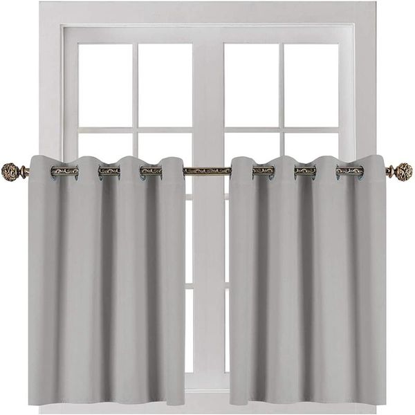 curtain & drapes blackout short curtains for living room bedroom gray color window treatments small kitchen home decoration
curtain & drapes blackout short curtains for living room bedroom gray color window treatments small kitchen home decoration