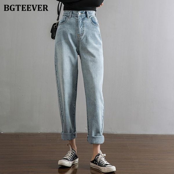 women's jeans bgteever streetwear women denim 2021 summer autumn long harem pant female casual pockets trousers ladies, Blue
women's jeans bgteever streetwear women denim 2021 summer autumn long harem pant female casual pockets trousers ladies, Blue
