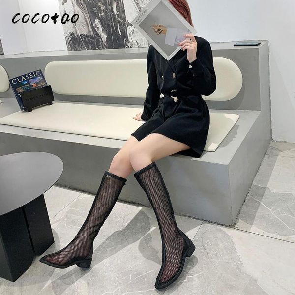 dress shoes summer boots female wild mesh openwork breathable long tube sandals fashion high roman, Black
dress shoes summer boots female wild mesh openwork breathable long tube sandals fashion high roman, Black