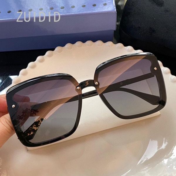 sunglasses design women big square eyeglasses frames uv400 driving glasses 2021 fashion all-match, White;black
sunglasses design women big square eyeglasses frames uv400 driving glasses 2021 fashion all-match, White;black
