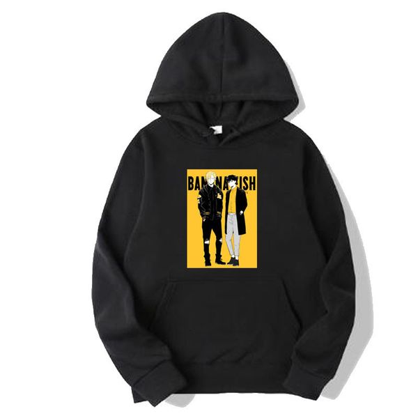 mens sweater new riman banana fish print shudder killer hoodie plush casual men's top, Black
mens sweater new riman banana fish print shudder killer hoodie plush casual men's top, Black