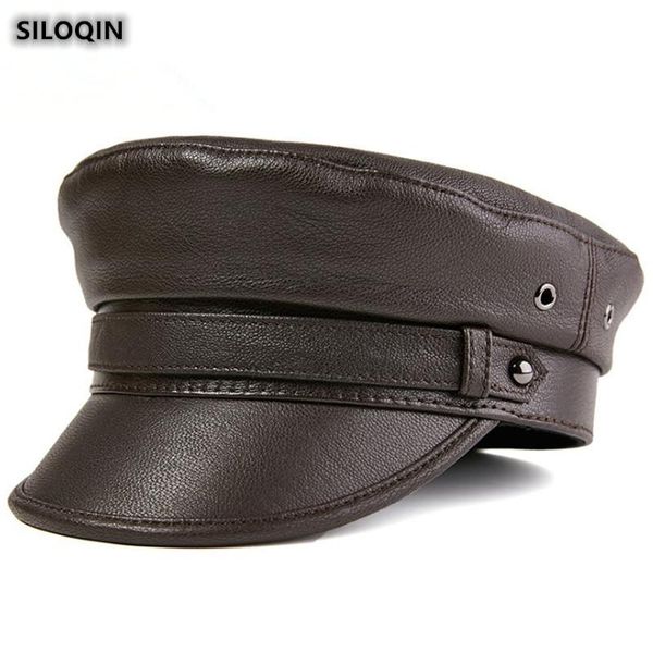 men's flat cap genuine leather hat for women's autumn winter fashion sheepskin military hats elegant noble couple caps wide brim, Blue;gray
men's flat cap genuine leather hat for women's autumn winter fashion sheepskin military hats elegant noble couple caps wide brim, Blue;gray