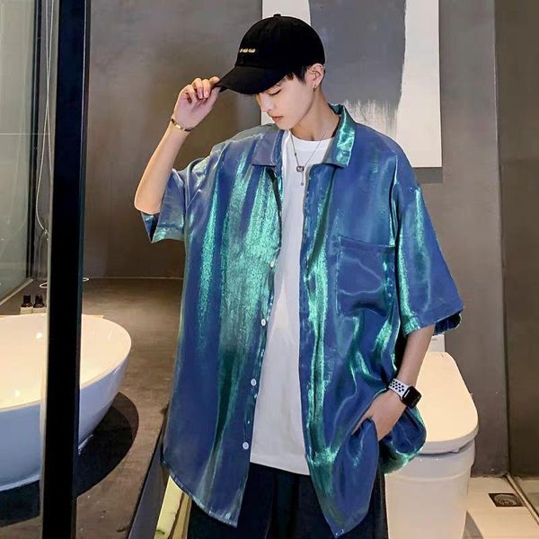 men's casual shirts cool solid shirt men oversize high street japan basic long sleeve loose autumn punk blue funny boys, White;black
men's casual shirts cool solid shirt men oversize high street japan basic long sleeve loose autumn punk blue funny boys, White;black