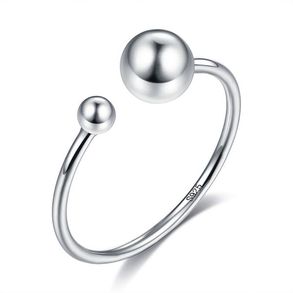 cluster rings silverhoo 925 sterling silver big and small balls ring minimalist open adjustable finger for women party fine jewelry, Golden;silver
cluster rings silverhoo 925 sterling silver big and small balls ring minimalist open adjustable finger for women party fine jewelry, Golden;silver