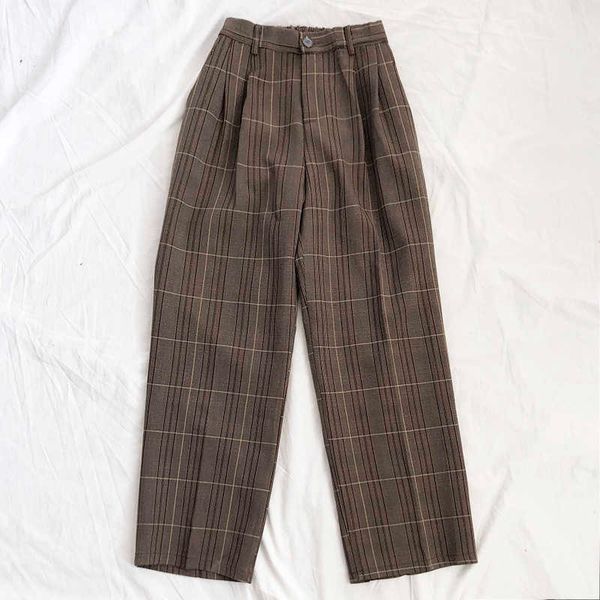mooirue spring women pants plaid high waist dropping feeling wide leg long suit 211007, Black;white
mooirue spring women pants plaid high waist dropping feeling wide leg long suit 211007, Black;white