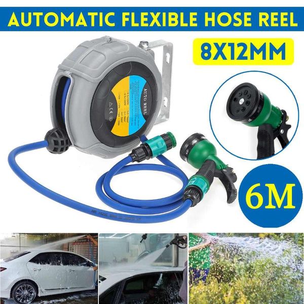 watering equipments 8x12x6m pipe reel automatic retractable winder tpu irrigation tube garden hose water spray garage tool car cleaning outd
watering equipments 8x12x6m pipe reel automatic retractable winder tpu irrigation tube garden hose water spray garage tool car cleaning outd