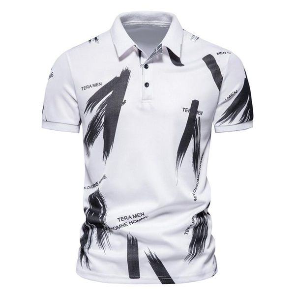 men's casual shirts fashion ink print men short sleeve turn-down collar button design 2021 summer harajuku streetwear, White;black
men's casual shirts fashion ink print men short sleeve turn-down collar button design 2021 summer harajuku streetwear, White;black