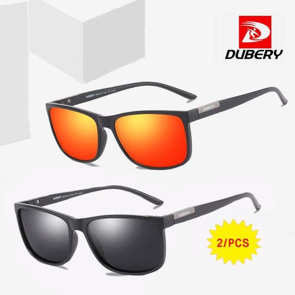 sunglasses 2 pack dubery brand design polarized fashion travel sports large frame outdoor sun glasses men's goggles, White;black
sunglasses 2 pack dubery brand design polarized fashion travel sports large frame outdoor sun glasses men's goggles, White;black