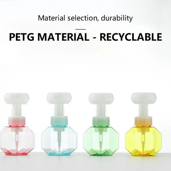 liquid soap dispenser flower-shaped refillable creatives containers bubble bottles for facial cleanser lotion shampoo 66cy
liquid soap dispenser flower-shaped refillable creatives containers bubble bottles for facial cleanser lotion shampoo 66cy